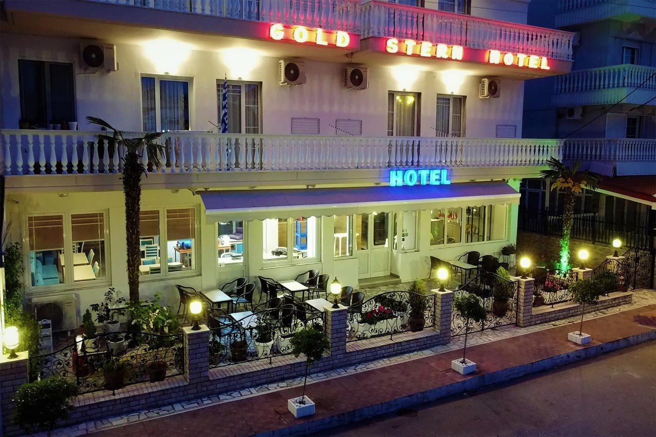 Hotel Gold Stern à Paralía Extérieur photo